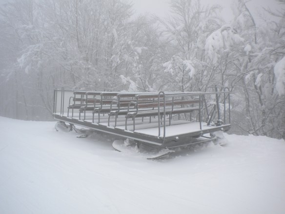 7. Antique ski lift Abetone