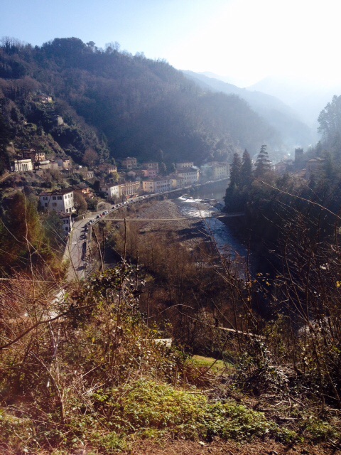mule trail from Ponte a Serraglio