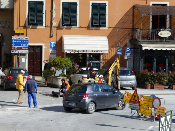 road works Ppnte a Serraglio
