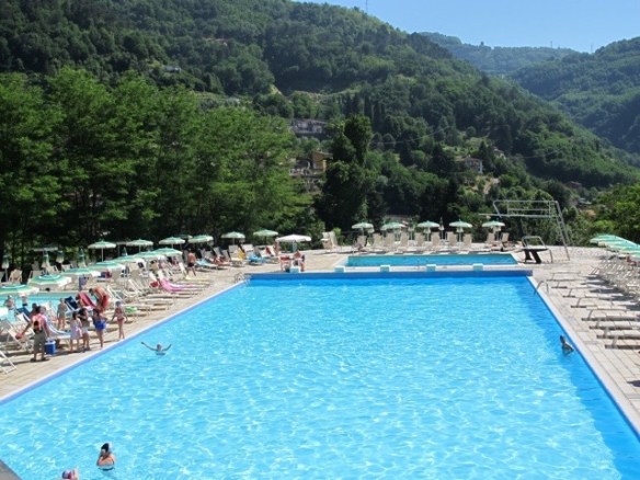 Bagni di Lucca pool