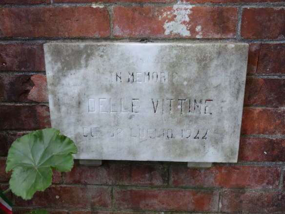 Memorial for murdered soldiers