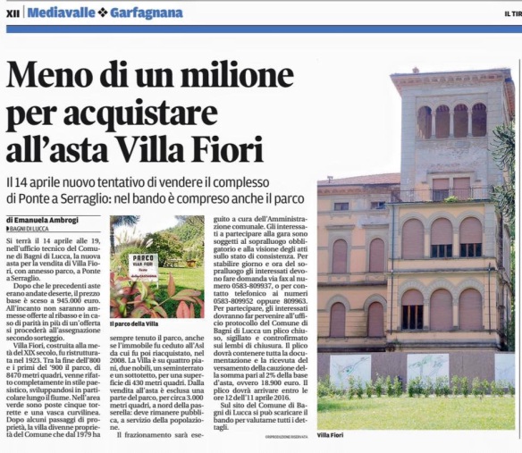 Villa Fiori for sale