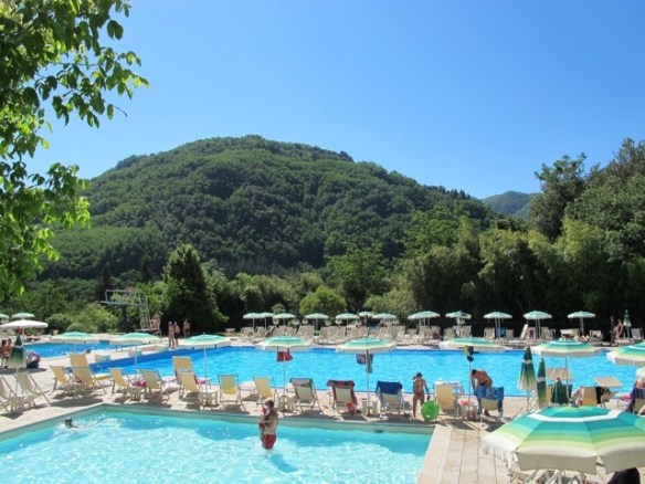 Bagni di Lucca pool
