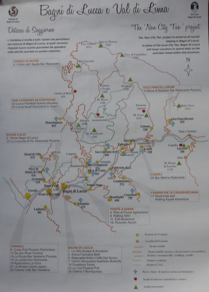 Mule trails Bagni di Lucca