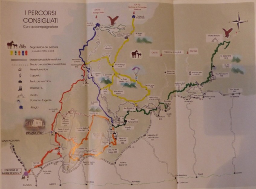 Mule trails Bagni di Lucca